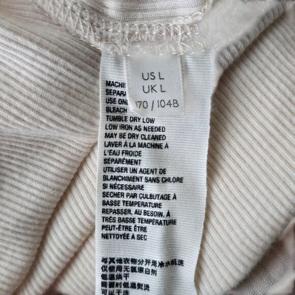 We The Free Patchwork Boho Shirt Lg Light Pink Oversized Relaxed Long Sleeve Top - Picture 9 of 13